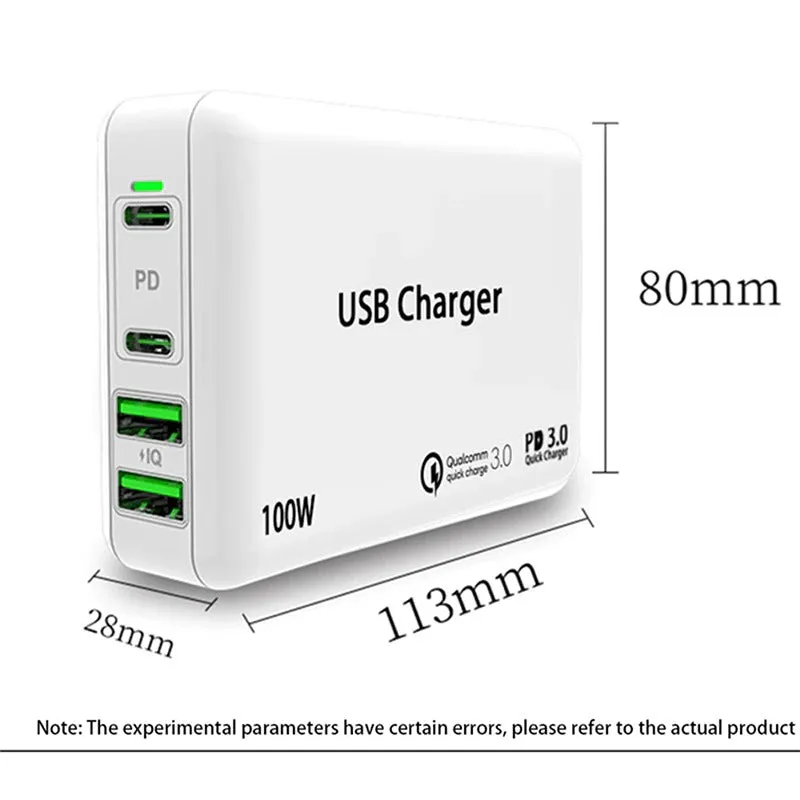 100W USB-C PD Charger