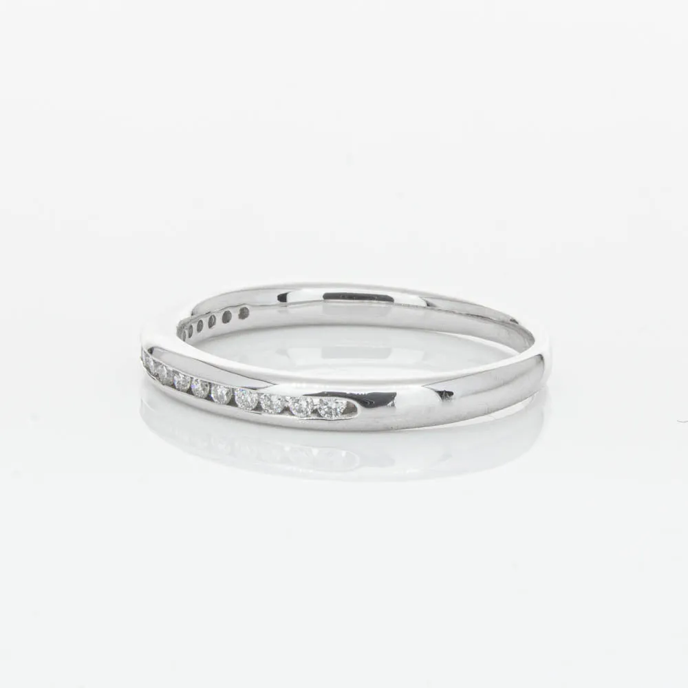 14ct White Gold Diamond Vida Band