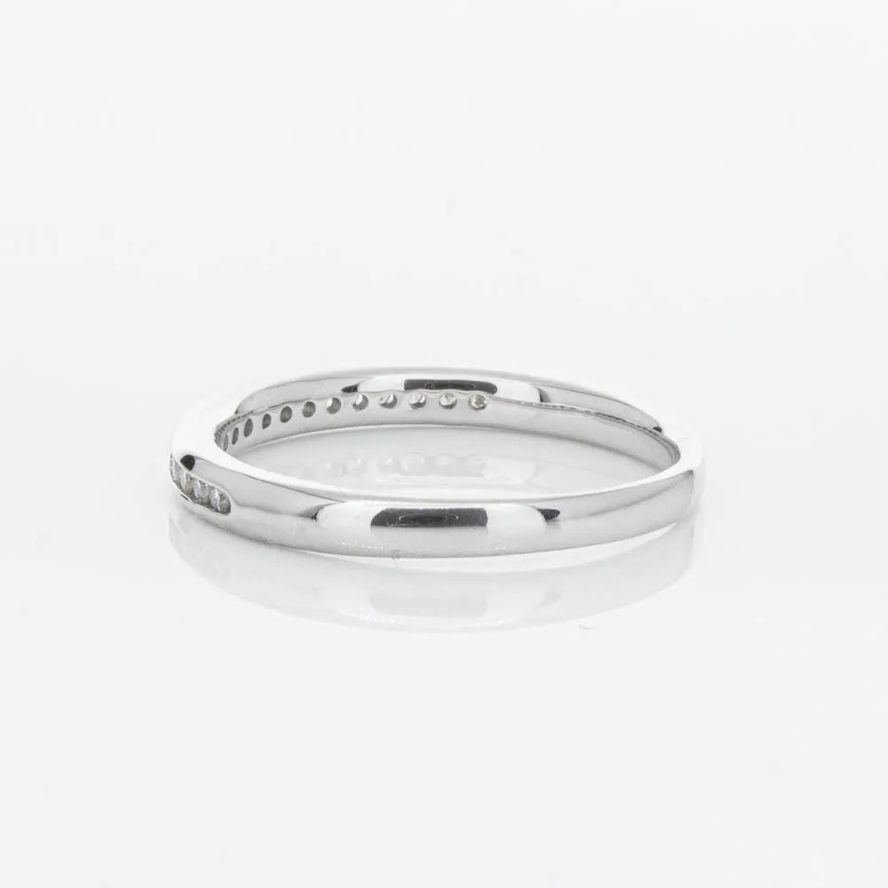 14ct White Gold Diamond Vida Band