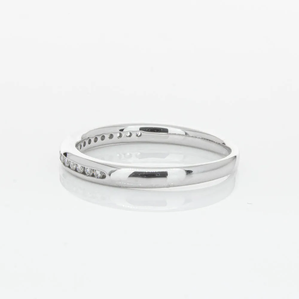 14ct White Gold Diamond Vida Band