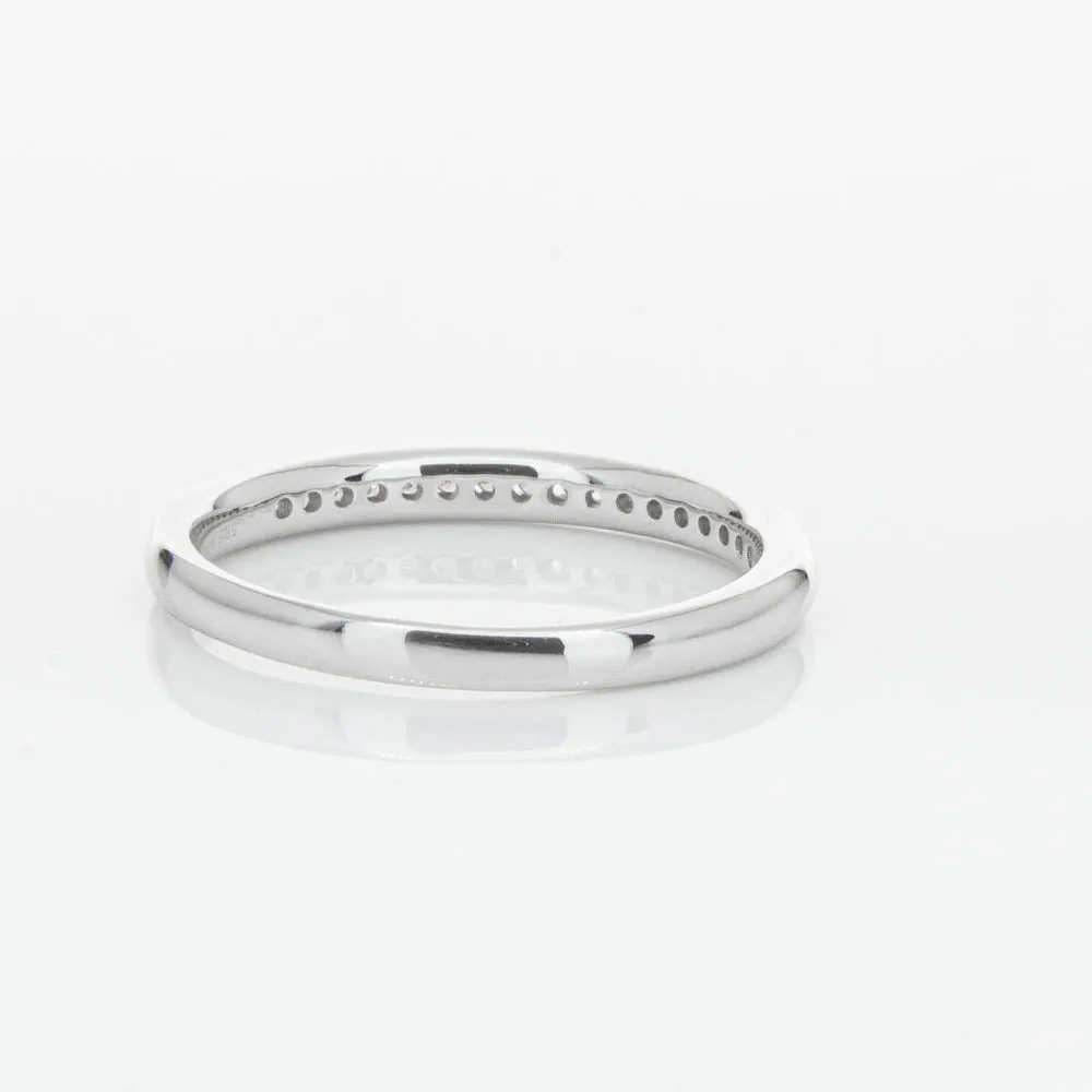 14ct White Gold Diamond Vida Band