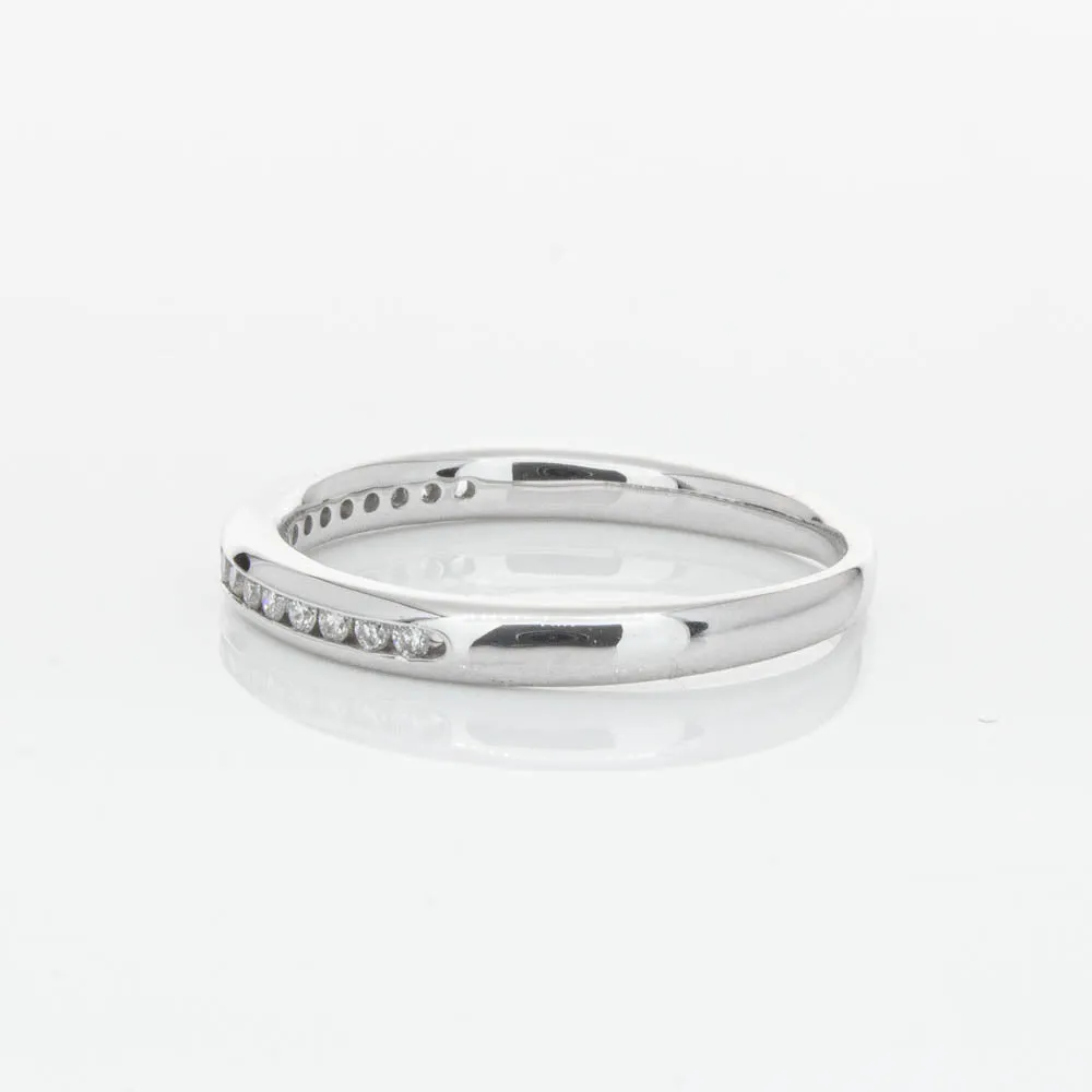 14ct White Gold Diamond Vida Band