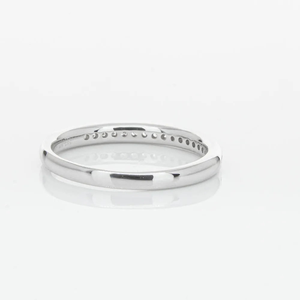 14ct White Gold Diamond Vida Band