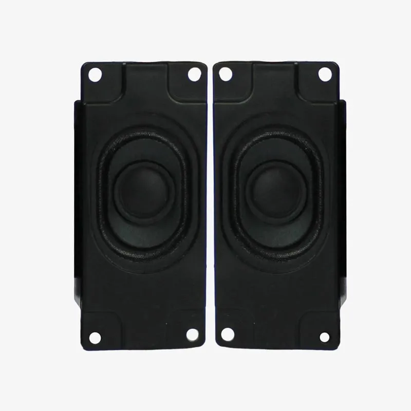 4 ohm 2.5 Watt Speaker Pair for LED/LCD TV Rectangle Shape