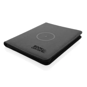 Air 5W Wireless Charging Portfolio A4 with 5000 mAh Powerbank