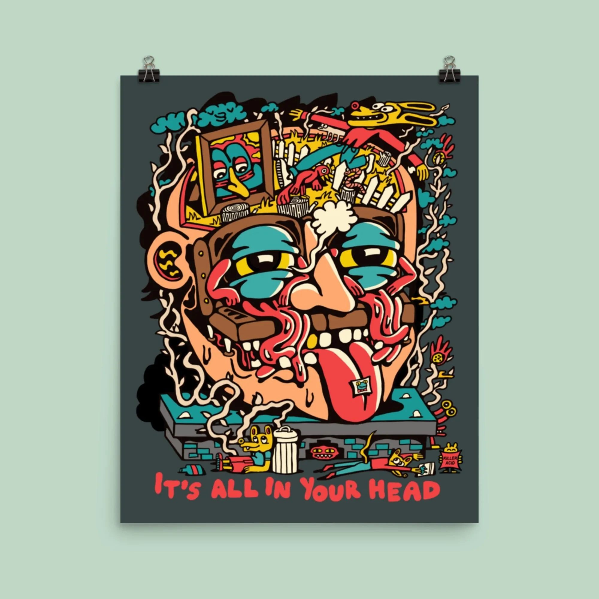 All In Your Head Poster