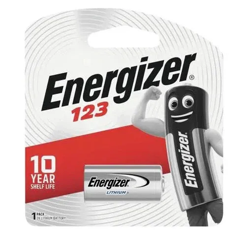 Battery 3𝑉 CR123 Energizer