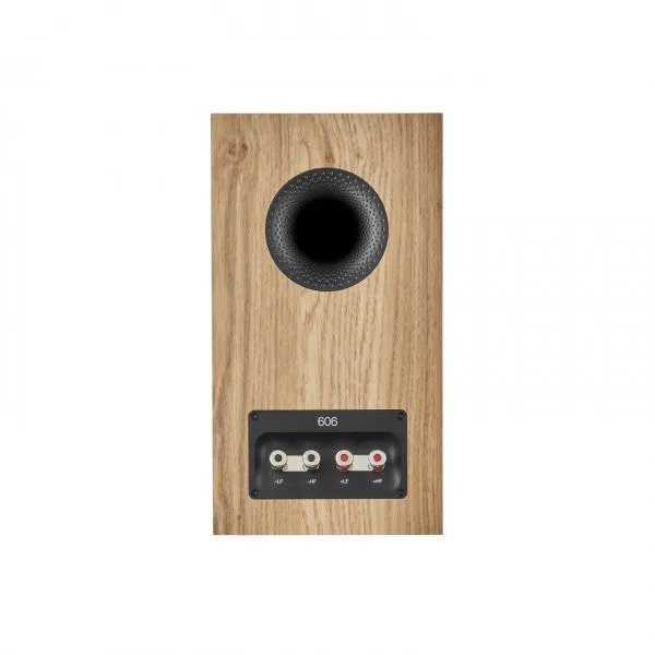 Bowers & Wilkins 606 S3 Standmount Speakers Pair Oak