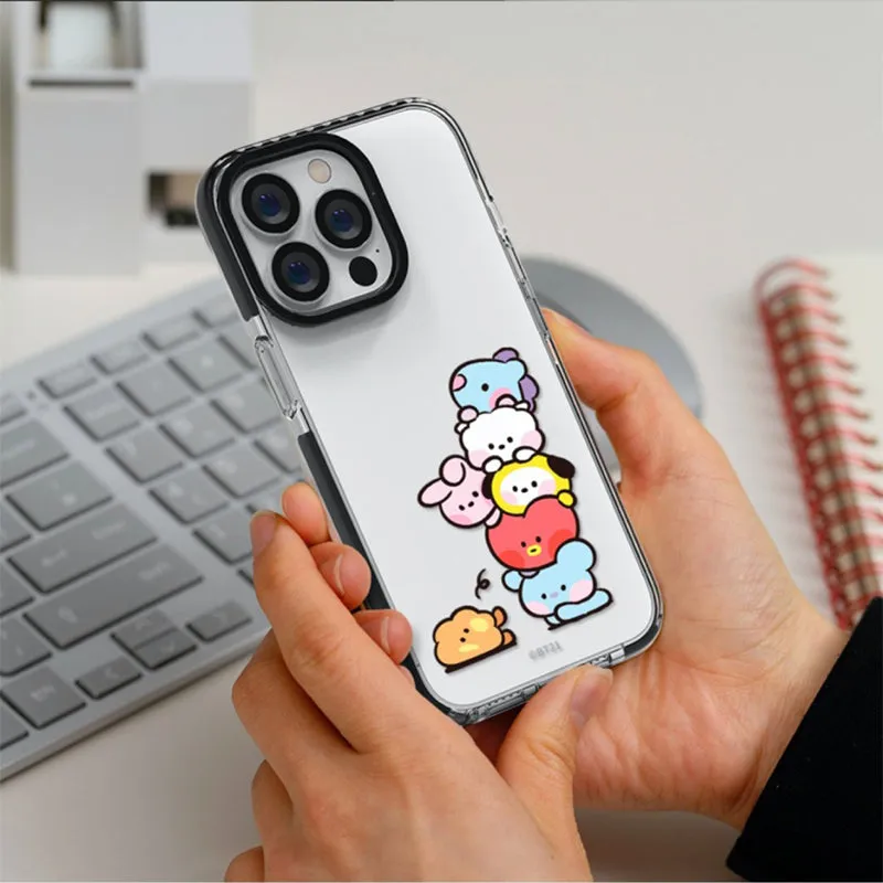 BT21 minini Clear Line Case Cover