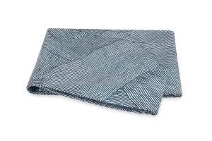 Burnett Navy Blue Bedding by Matouk | Schumacher