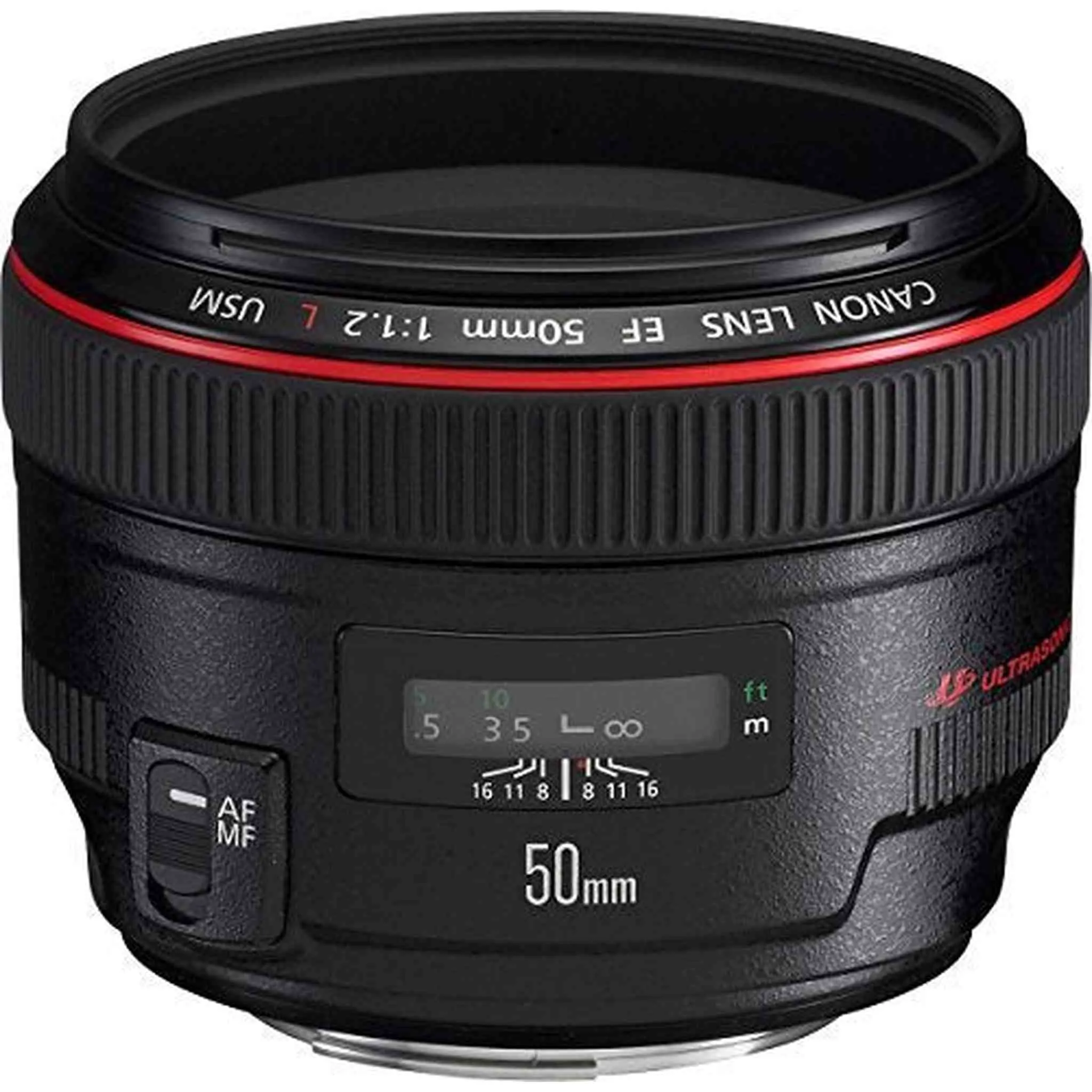 Canon EF 50mm f/1.2 L USM Lens for Canon Digital SLR Cameras - International Model