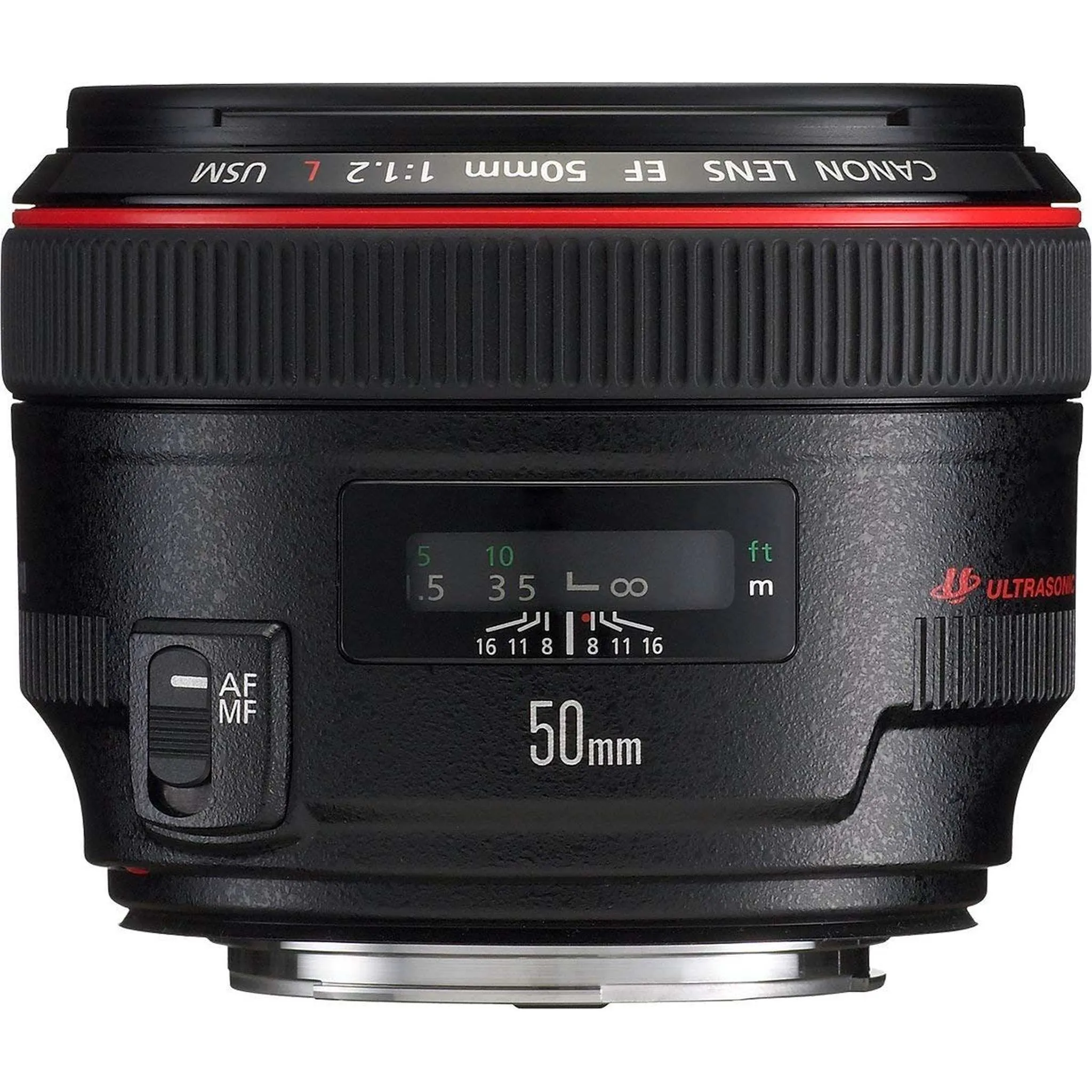 Canon EF 50mm f/1.2 L USM Lens for Canon Digital SLR Cameras - International Model