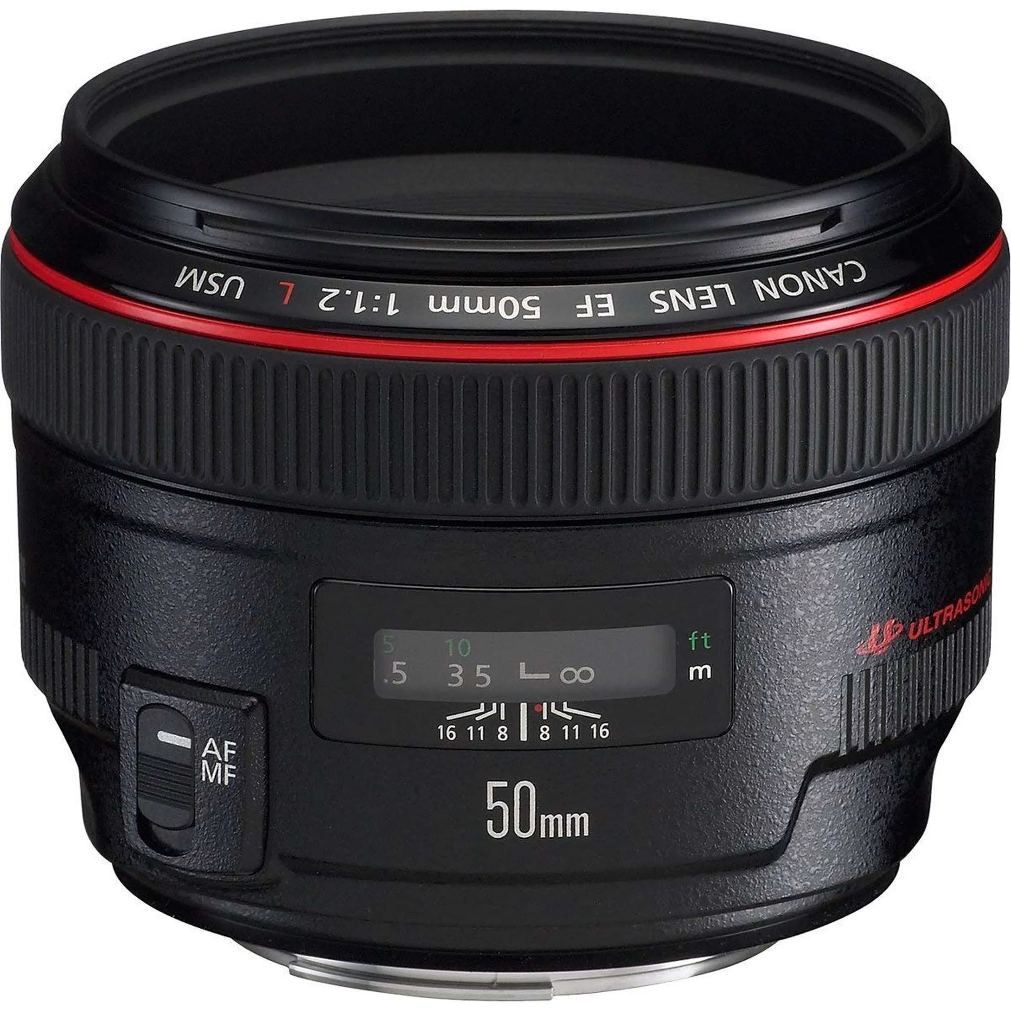 Canon EF 50mm f/1.2 L USM Lens for Canon Digital SLR Cameras - International Model
