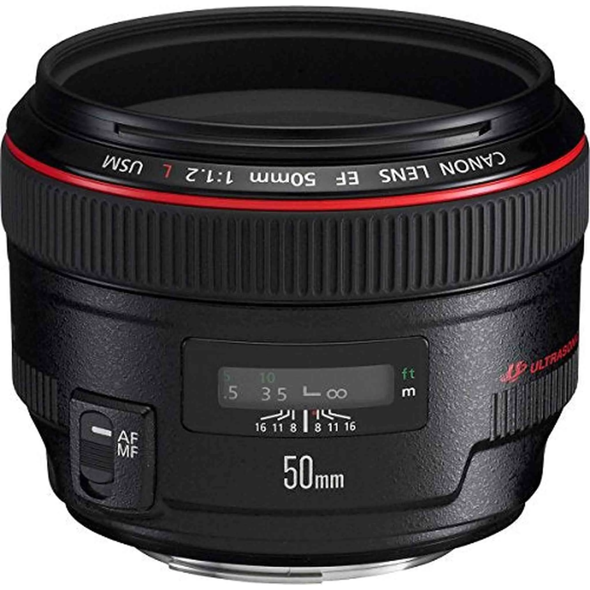 Canon EF 50mm f/1.2 L USM Lens for Canon Digital SLR Cameras - International Model