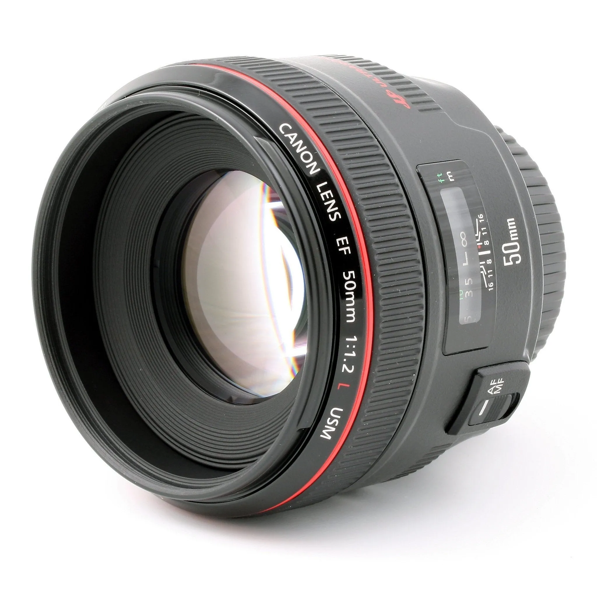 Canon EF 50mm f/1.2 L USM Lens for Canon Digital SLR Cameras - International Model