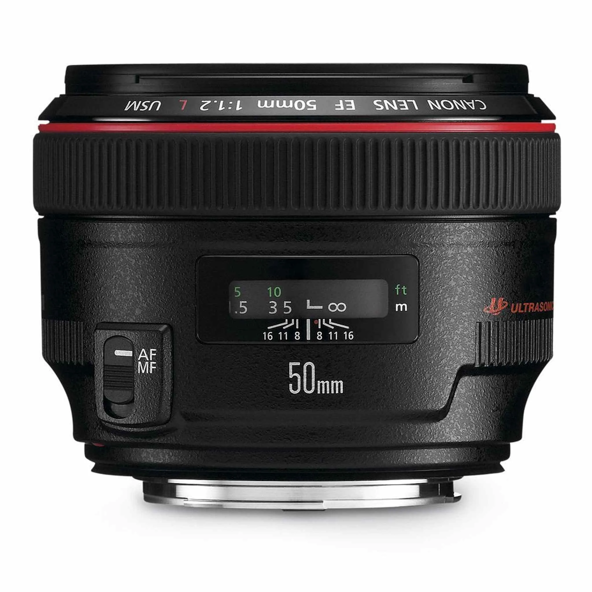 Canon EF 50mm f/1.2 L USM Lens for Canon Digital SLR Cameras - International Model