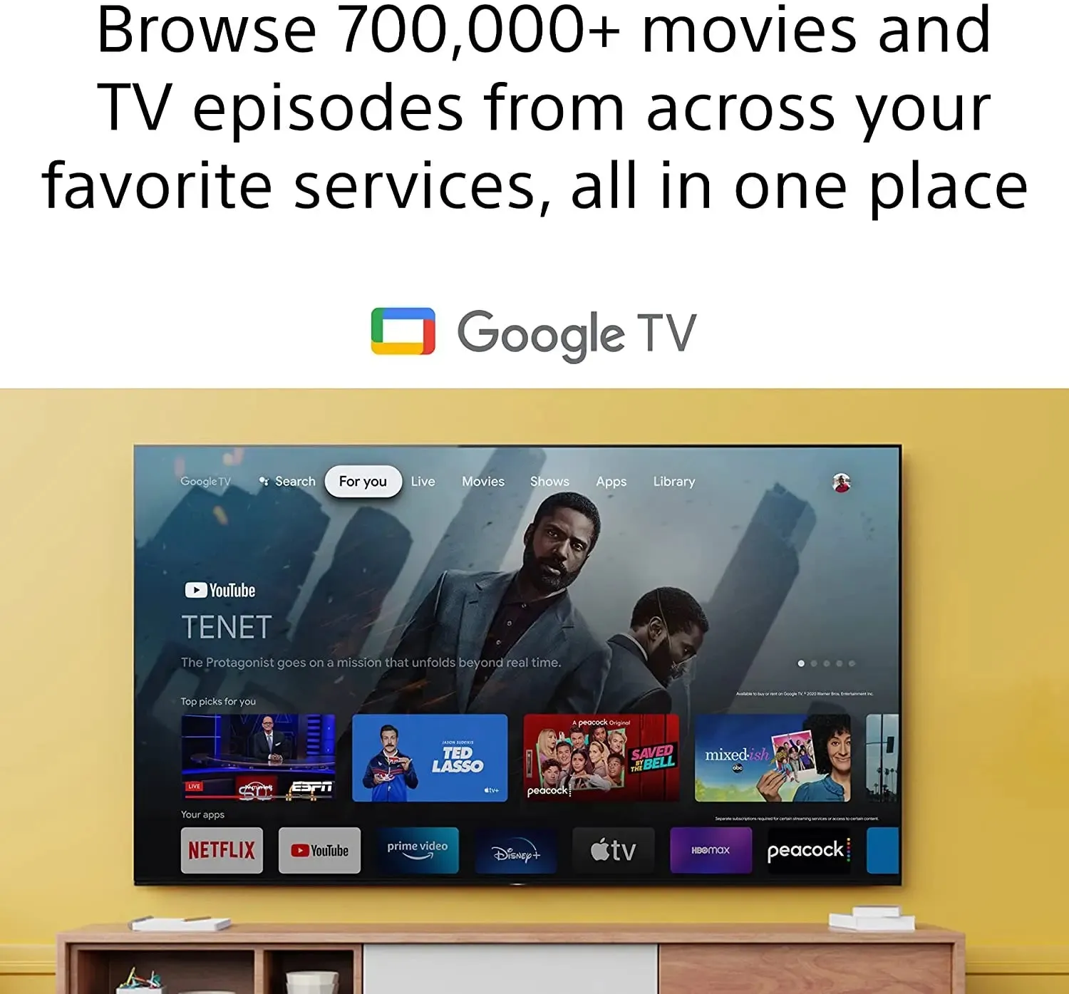 Certified Refurbished - Sony XR65A80J 65" Class BRAVIA XR OLED 4K Ultra HD Smart Google TV