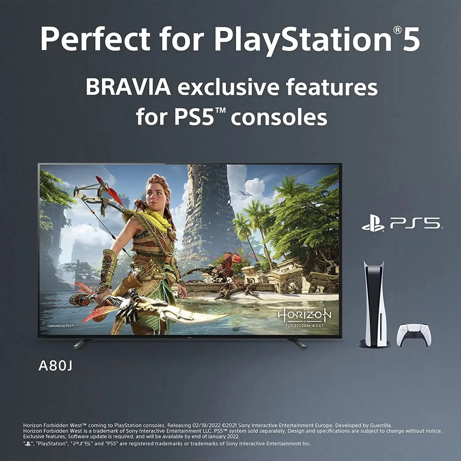 Certified Refurbished - Sony XR65A80J 65" Class BRAVIA XR OLED 4K Ultra HD Smart Google TV