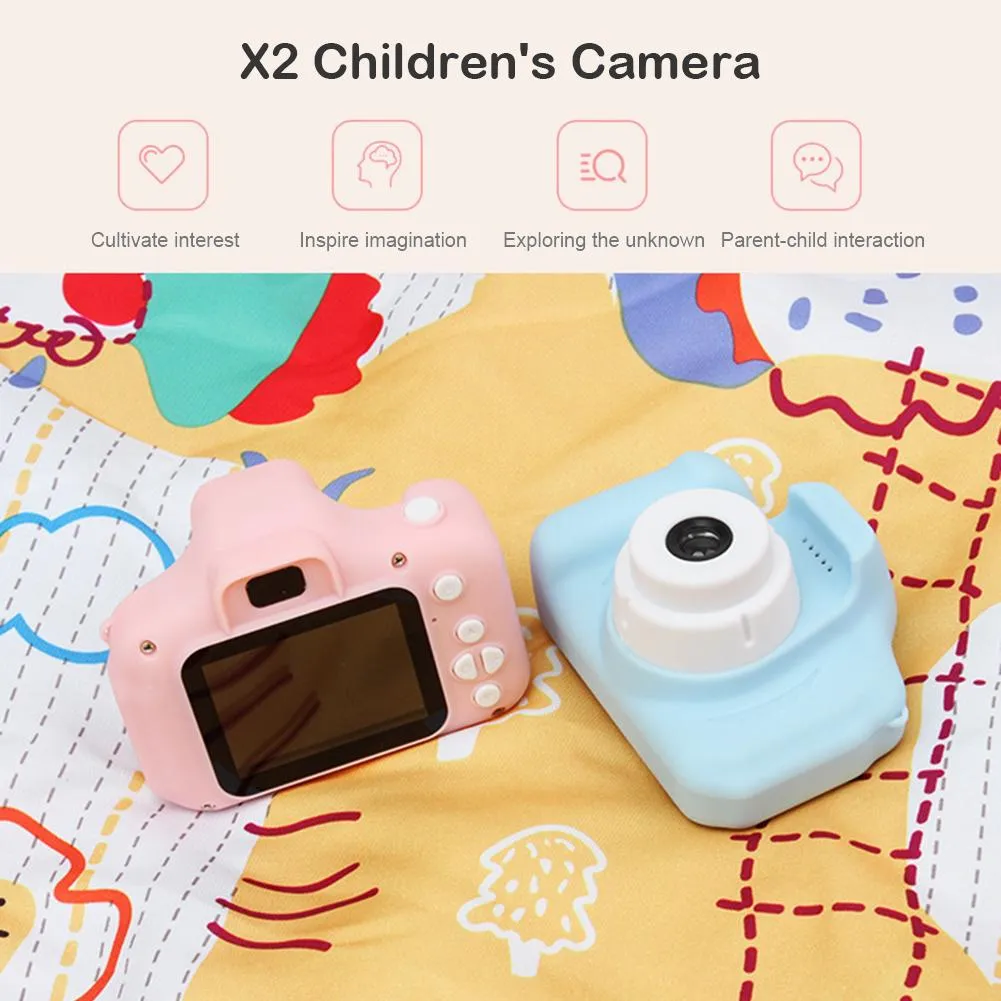 Children Kids Camera Mini Educational Toys For Children Baby Gifts Birthday Gift Digital Camera 1080P Projection Video Camera