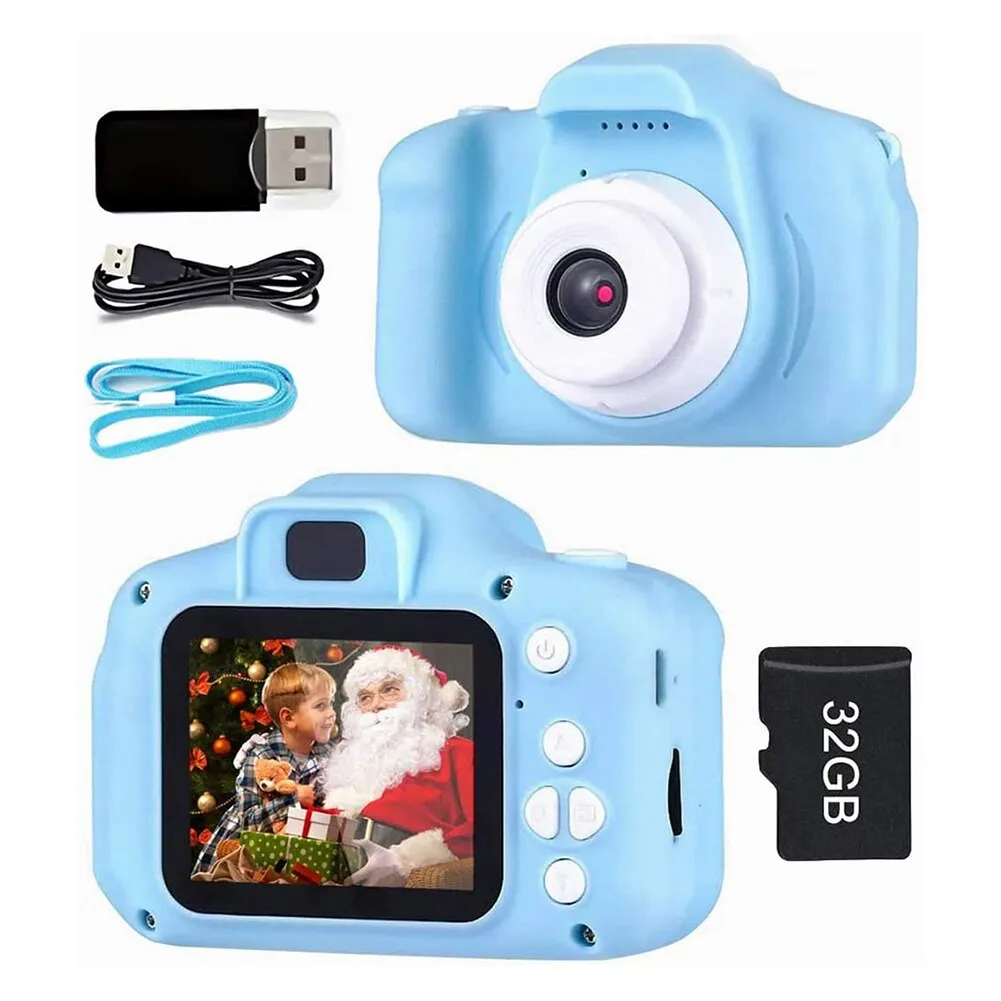 Children Kids Camera Mini Educational Toys For Children Baby Gifts Birthday Gift Digital Camera 1080P Projection Video Camera