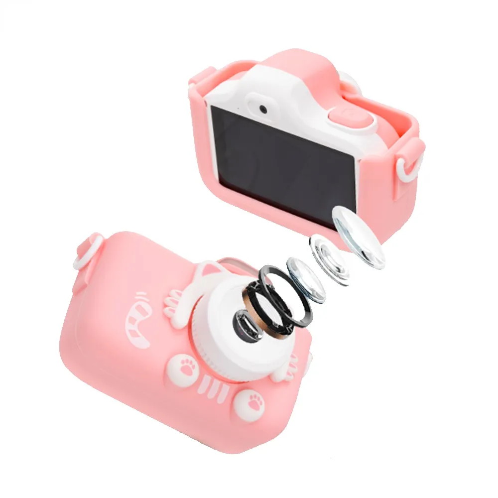 Children's Camera Digital Camera Toy For Kids Children Gift Kids Education Toy Big Screen Camera Birthday Gifts