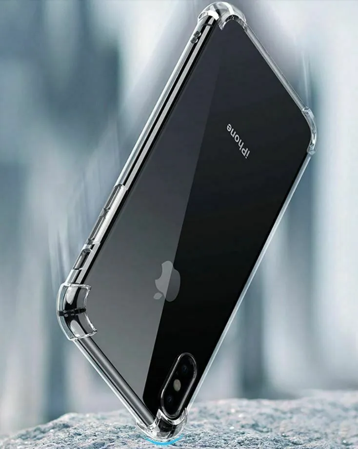 CLEAR Case For iPhone 11 Pro Max Max XR X XS Max Cover Silicone Shockproof TOUGH