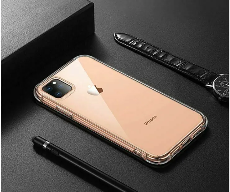CLEAR Case For iPhone 11 Pro Max Max XR X XS Max Cover Silicone Shockproof TOUGH