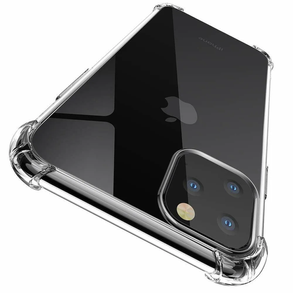 CLEAR Case For iPhone 11 Pro Max Max XR X XS Max Cover Silicone Shockproof TOUGH