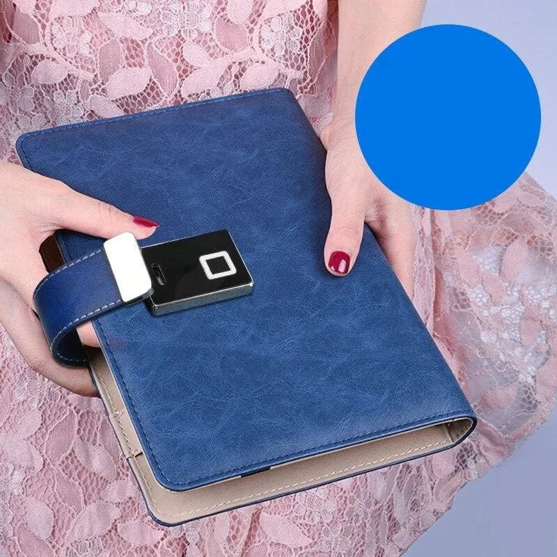 Fingerprint Lock Smart Notebook