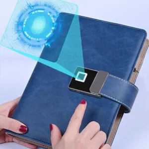Fingerprint Lock Smart Notebook