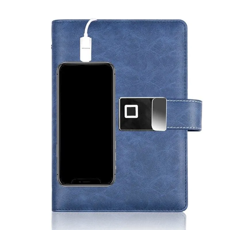 Fingerprint Lock Smart Notebook