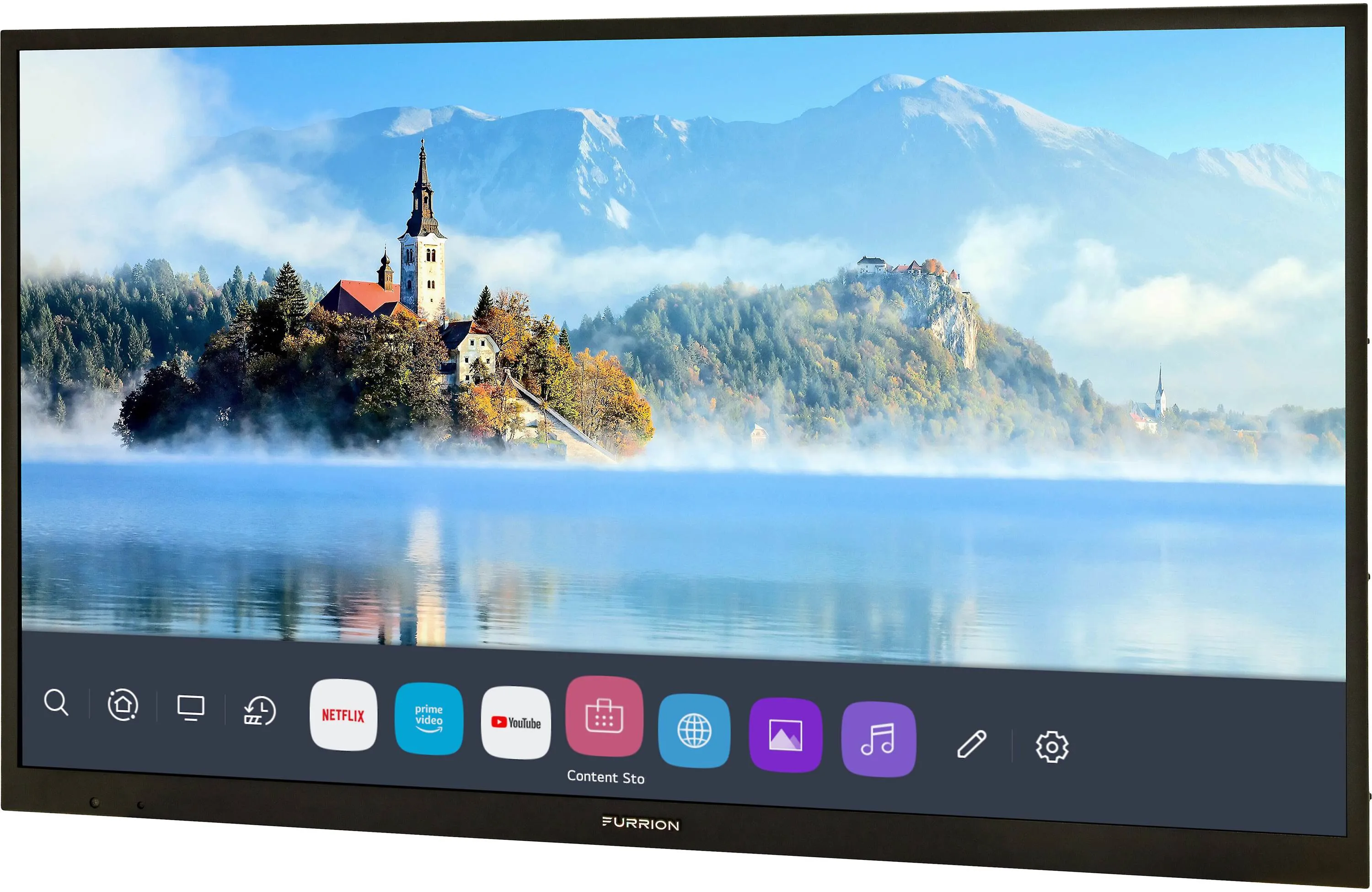 Furrion Aurora FDUP55CSA 55" Partial-Sun Outdoor Smart 4K LED UHD TV with HDR