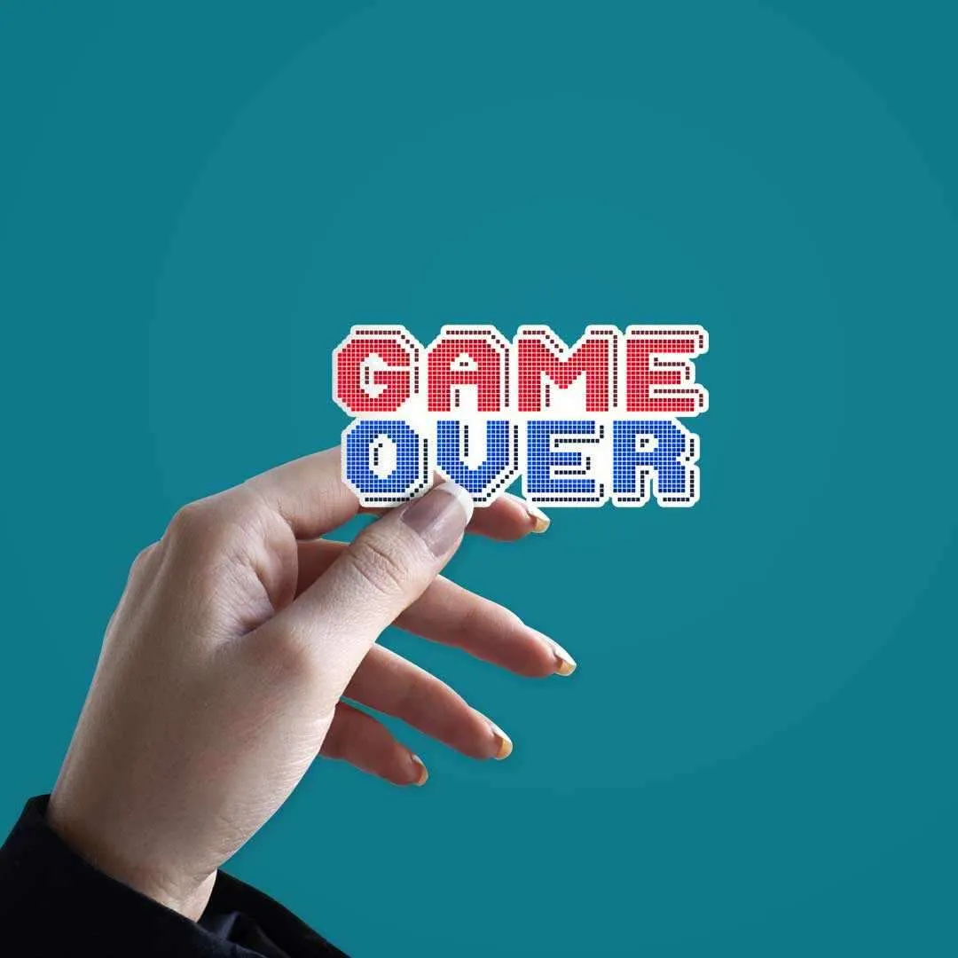 Game Over Sticker