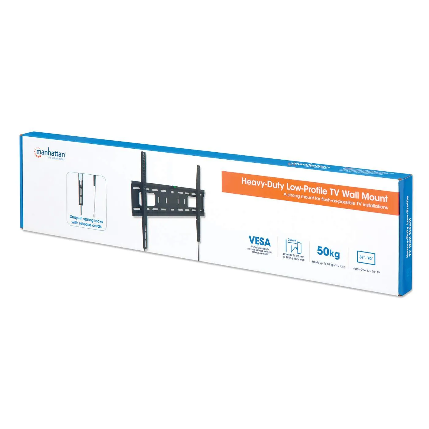 Heavy-Duty Low-Profile TV Wall Mount