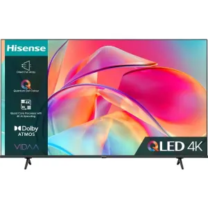 Hisense E7 Series 65E7KQTUK 65" 4K HDR UHD Smart QLED TV Dolby Vision & Atmos