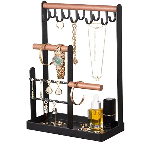 Jewelry Stand 4-Tier Jewelry Tower Rack