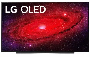 LG 65" CX OLED 4K Smart TV with Thin Q AI and Alpha 9 Gen 3 Intelligent Processor (OLED65CX)