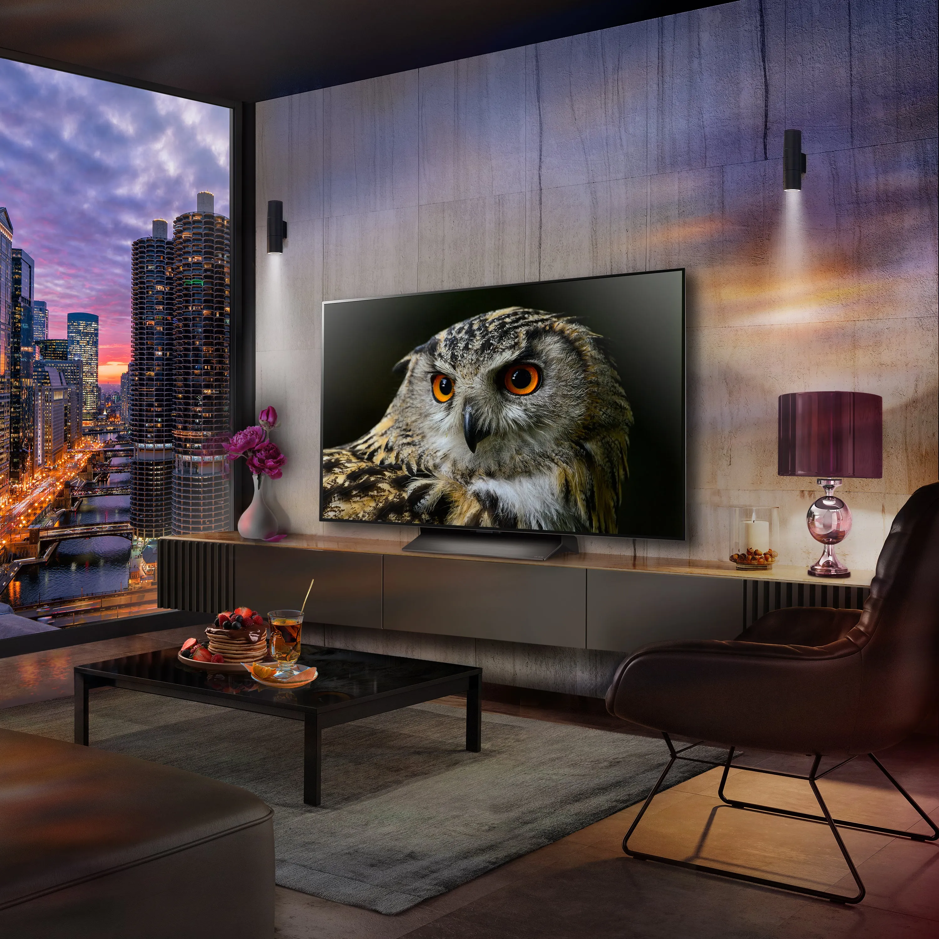 LG OLED55C46LA 55 Inch C4 4K Ultra HD HDR OLED evo Smart TV 2024