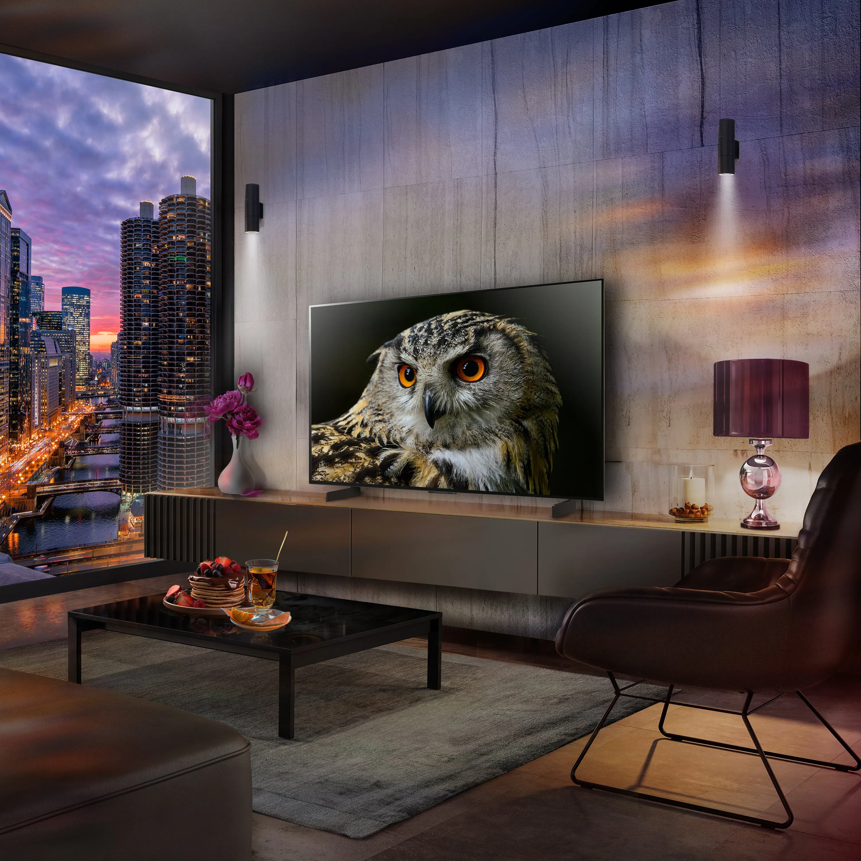 LG OLED65C46LA 65 Inch C4 4K Ultra HD HDR OLED evo Smart TV 2024