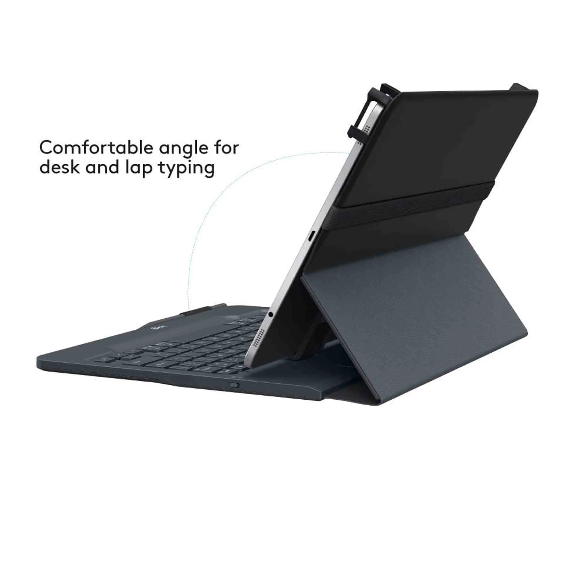 Logitech Universal Folio with Integrated Bluetooth 3.0 Keyboard for 9-10" Apple, Android, Windows Tablets