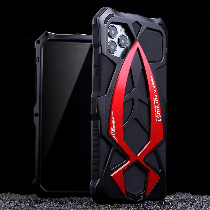 Luphie Roadster Sports Car Water-resistant Shockproof Heavy Duty Metal Case Cover