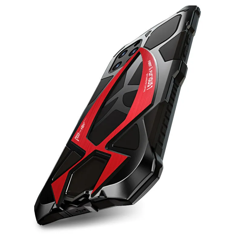 Luphie Roadster Sports Car Water-resistant Shockproof Heavy Duty Metal Case Cover