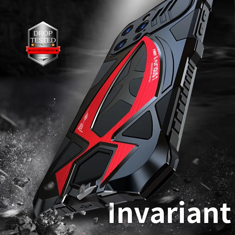 Luphie Roadster Sports Car Water-resistant Shockproof Heavy Duty Metal Case Cover