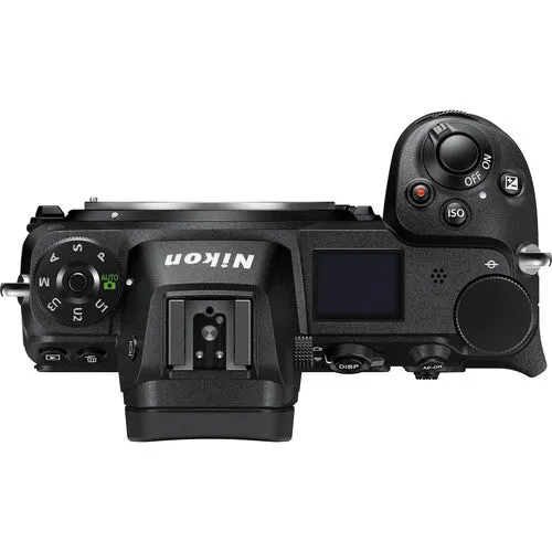 Nikon Z6 Mirrorless Digital Camera (Body Only) FTZ Mount Adapter for F-Mount Lenses and 120GB Memory Card Deluxe Bundle