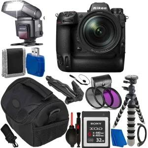 Nikon Z9 Mirrorless Digital Camera with 24-70mm f/2.8 S Lens Bundle