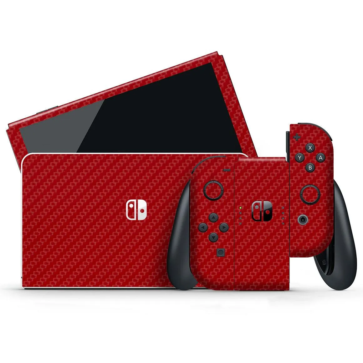 Nintendo Switch OLED Carbon Series Skins
