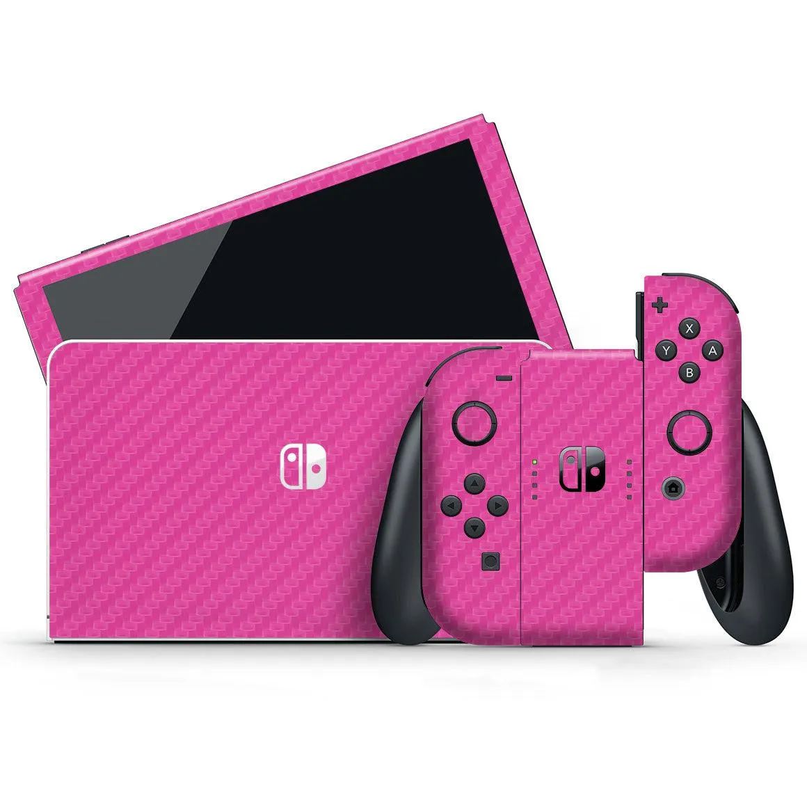 Nintendo Switch OLED Carbon Series Skins