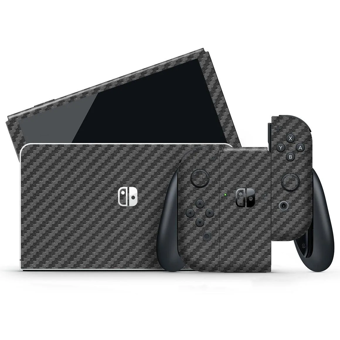 Nintendo Switch OLED Carbon Series Skins