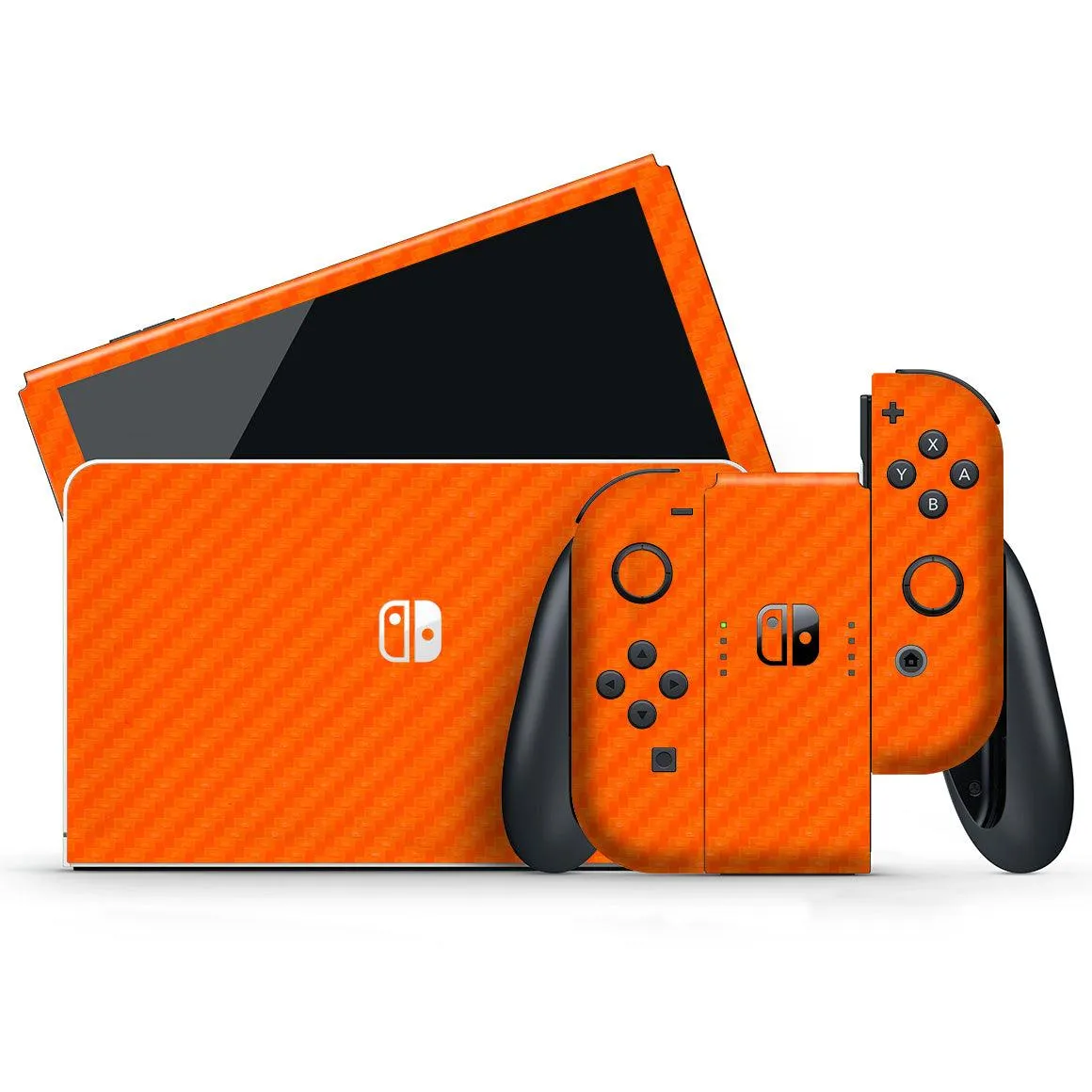 Nintendo Switch OLED Carbon Series Skins