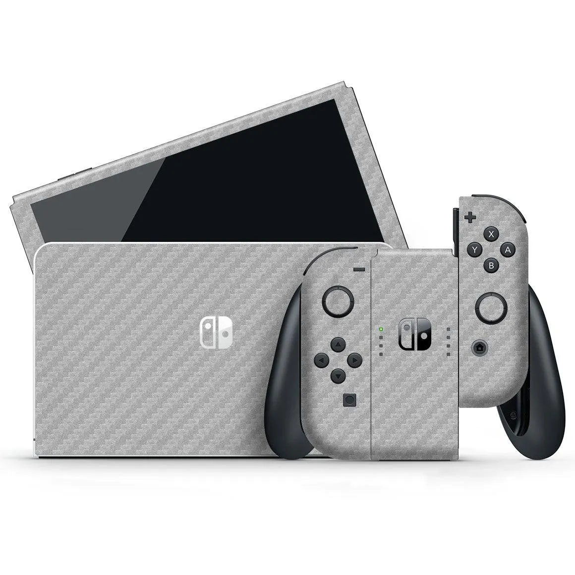 Nintendo Switch OLED Carbon Series Skins